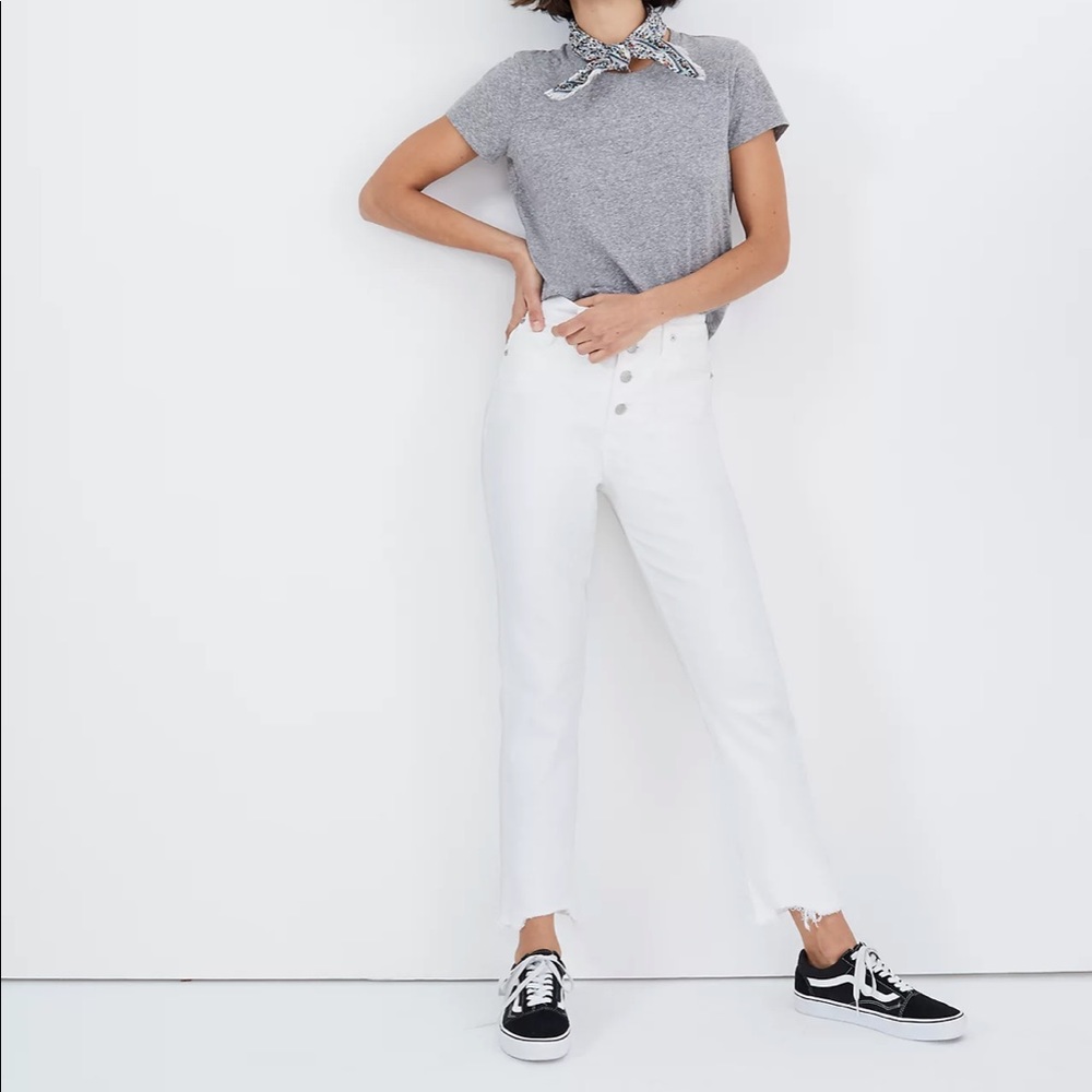 NWT Madewell Perfect Vintage Crop Jean